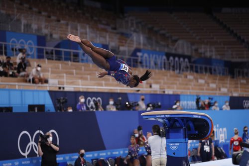 Simone Biles Experienced The Twisties During A Vault At The Tokyo2020 Olympics